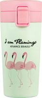 Термокружка Flamingo с поилкой 350 мл