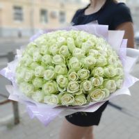 101 роза (Россия) (50см)