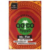 Уголь кокосовый для кальяна Qoco Turbo Mr.Flat (120шт) (Коко Турбо)