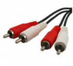 Кабель 2 RCA - 2 RCA 1,35м (без упаковки)