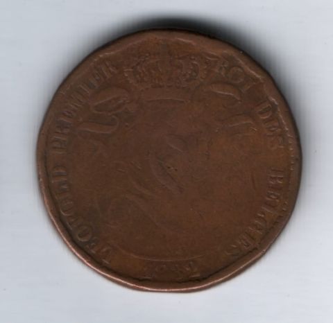 10 сантимов 1832 года Бельгия
