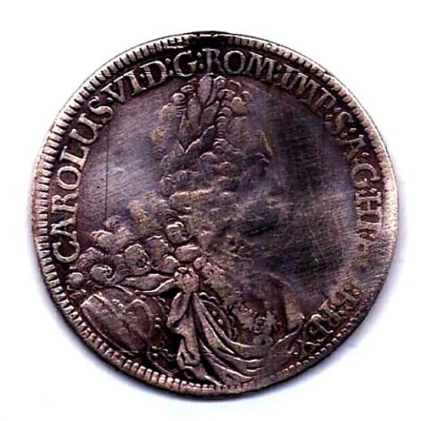 1 талер 1719 Австрия Карл VI