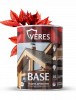 Грунтовочный Состав Veres Base 0.9л для Древесины Бесцветный для Наружных Работ / Верес Бейз