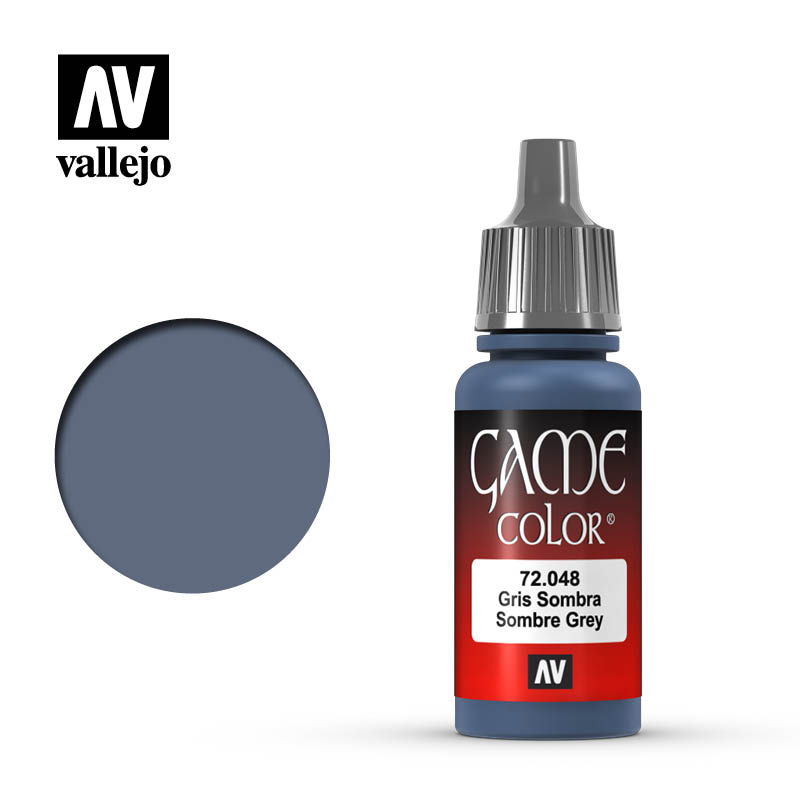 Краска Vallejo Game Color - Sombre Grey (72.048)
