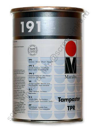 Краска Marabu Tampastar TPR 191 Silver 1 л.