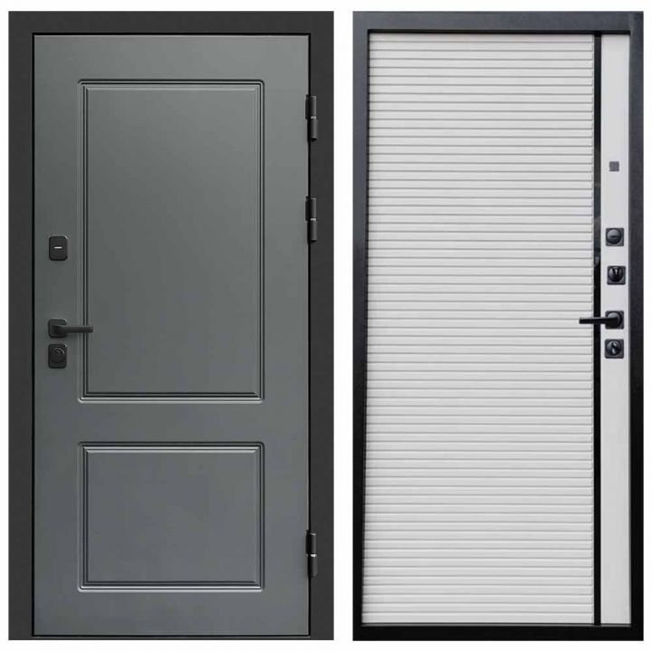 Входная дверь Termo-door Верона BLACK Porte white