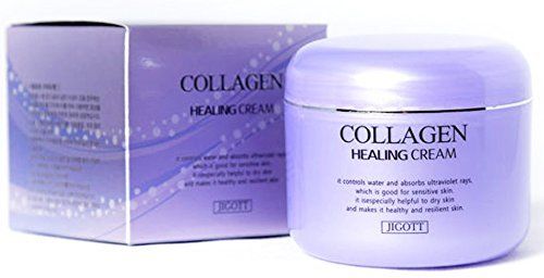 JIGOTT Крем питательный с коллагеном. Collagen healing cream, 100 гр.