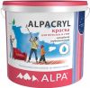 Краска для Потолков Alpa Alpacryl 2л Белая, Глубокоматовая / Альпа Альпакрил