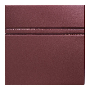 КерГранит POINT & DASH NEUTRAL BURGUNDY 15x15 см