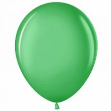 Шар (10"/ 25 см), зелёный, пастель, 100 шт