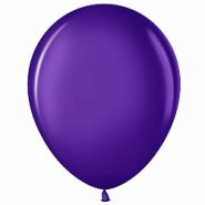 Шар (12"/ 30 см), фиолетовый, пастель, 100 шт