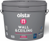 Краска для Стен и Потолков Olsta Wall & Ceiling 2.7л Глубокоматовая / Ольста Волл & Силинг