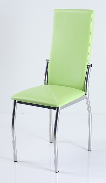 Кухонный стул "B-610" Фисташковый кожзам/Хром
