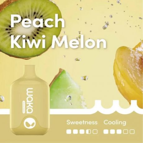 WAKA SMASH 6000 - Peach Kiwi Melon