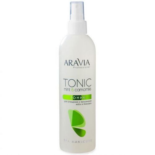 "ARAVIA Professional" Тоник для очищения и увлажнения кожи с мятой и ромашкой, 300 мл.