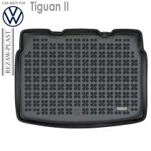 Коврик Volkswagen Tiguan II от 2015 для нижнего уровня пола в багажник резиновый Rezaw Plast (Польша) - 1 шт.