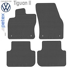 Коврики Volkswagen Tiguan II от 2016 в салон резиновые Petex (Германия) - 4 шт.