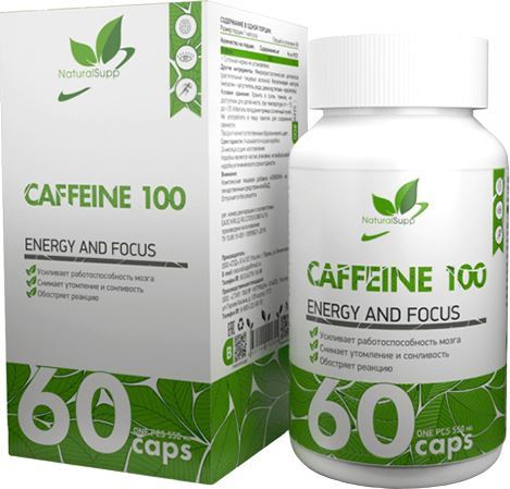Natural Supp - Caffeine 100mg