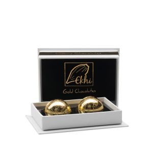Конфеты шоколадные с золотом «Золотое солнце» Ekhi Gold Sunset Box 2 Chocolates - Испания