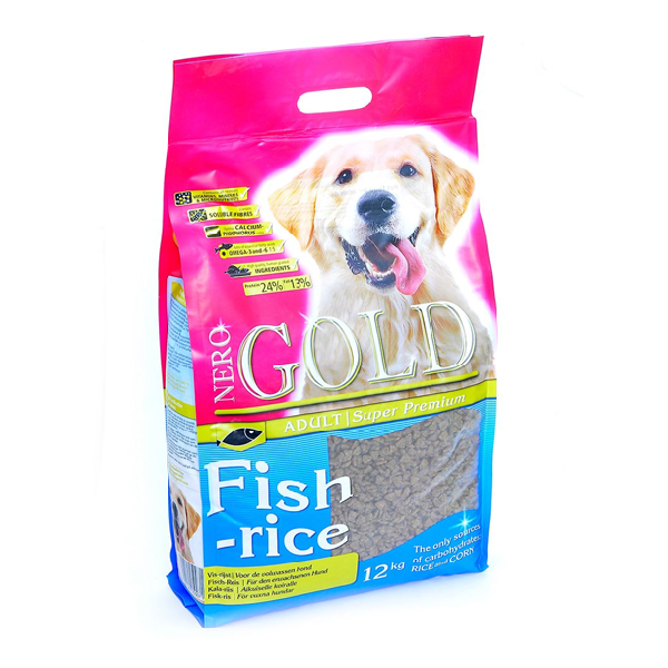 Сухой корм для собак Nero Gold Fish Rice с рыбой и рисом