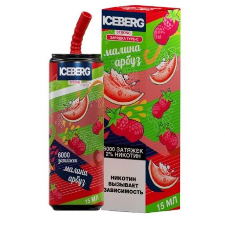 ICEBERG XXL 6000 - Малина Арбуз