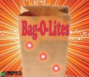 Пакет с яркими КРАСНЫМИ огоньками - Bag O Lights