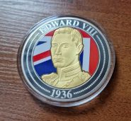 Великобритания Медаль "Год трех королей. Эдуард VIII" 2011 год Proof
