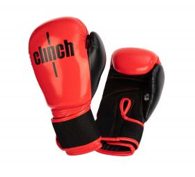 Перчатки боксерские Clinch Aero красно-черные C135 8 унц