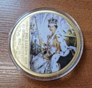 Великобритания Медаль "60-летие коронации Елизаветы II" 2012 год Proof