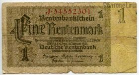 Германия 1 рентенмарка 1937