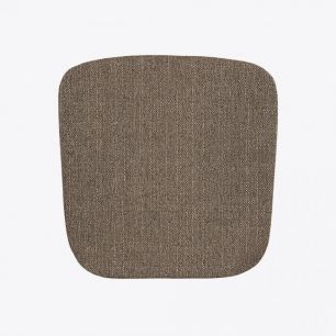 Подушка к стулу Лугано cветло-коричневая ткань