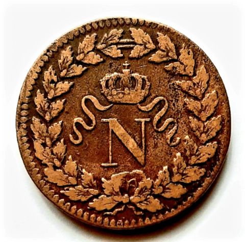1 десим 1815 Франция Наполеон I AUNC