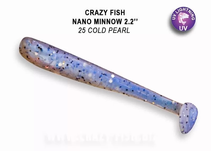 Приманка Crazy Fish Nano minnow 2.2, цвет 25