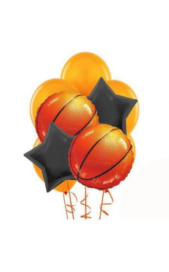 Фонтан Баскетбол из шаров с гелием