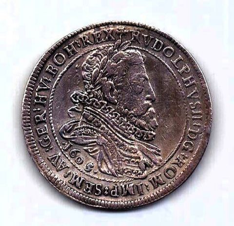 1 талер 1605 Австрия Священная Римская Империя AUNC - XF
