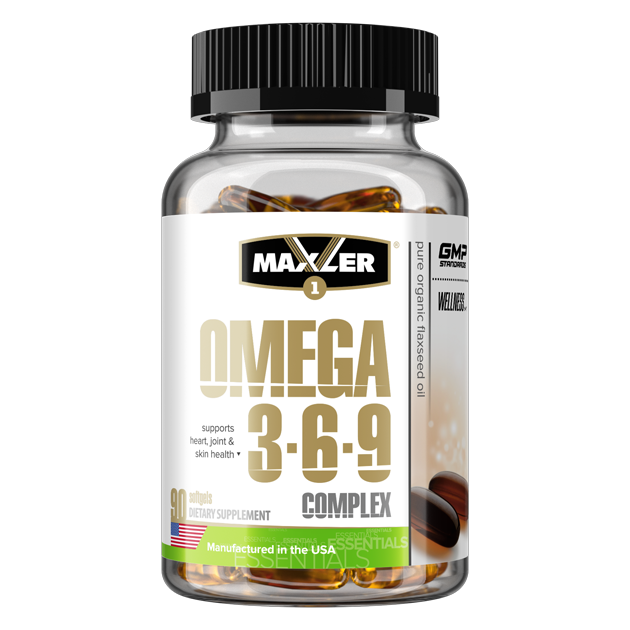 Maxler - Omega 3-6-9 90кап
