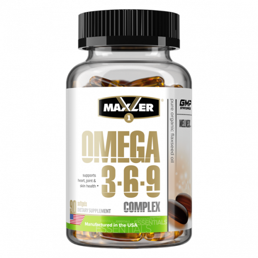 Maxler - Omega 3-6-9 90кап