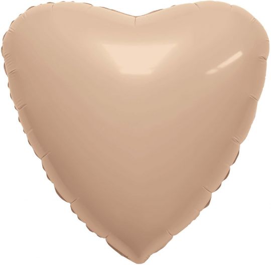 Сердце Румяна шар фольгированный с гелием