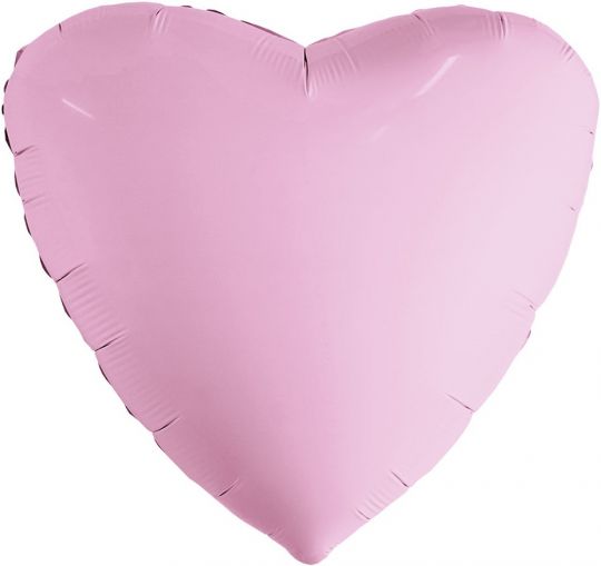Сердце Фламинго Мистик шар фольгированный с гелием
