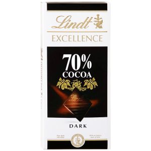 Şokolad Lindt 70% acı 100 gr