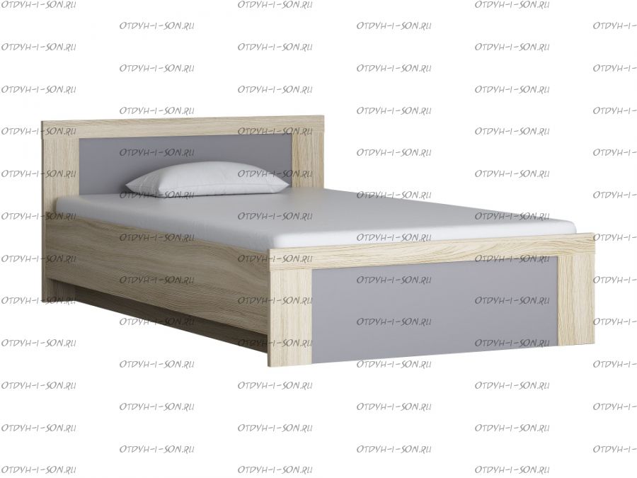 Кровать полутороспальная ДЕЛЬТА Next 19.04 (120Х200)