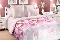 Перкаль евро [розовый] Постельное белье Медовый месяц 1, постельное белье