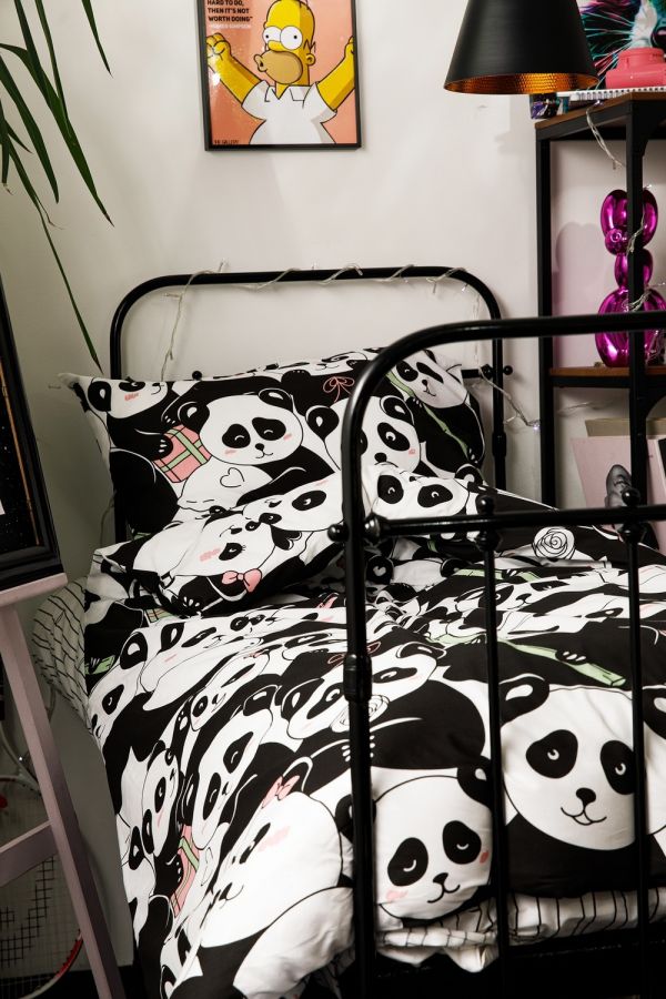 Перкаль 1.5 спальный [в ассортименте] Панды постельное белье
