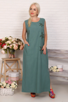 Платье 3496 (светло-зеленый) [распродажа]