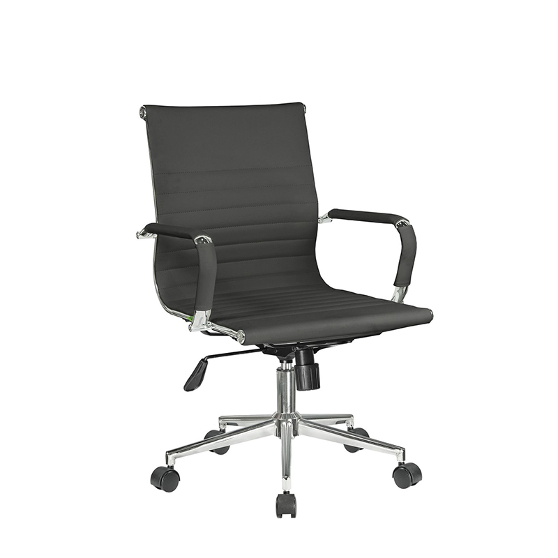 RC 6002-2SE Кресло руководителя (чёрная эко-кожа)