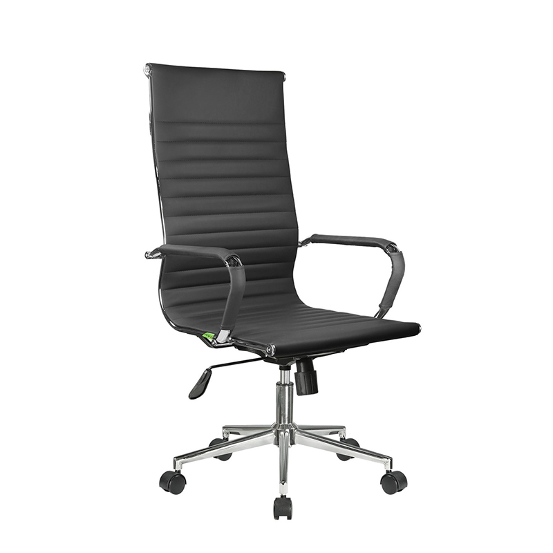 RC 6002-1SE Кресло руководителя (чёрная эко-кожа)
