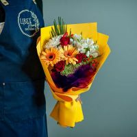 Букет с герберами №10