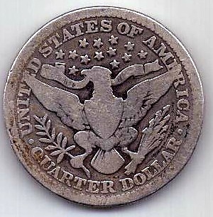 1/4 доллара 1914 США