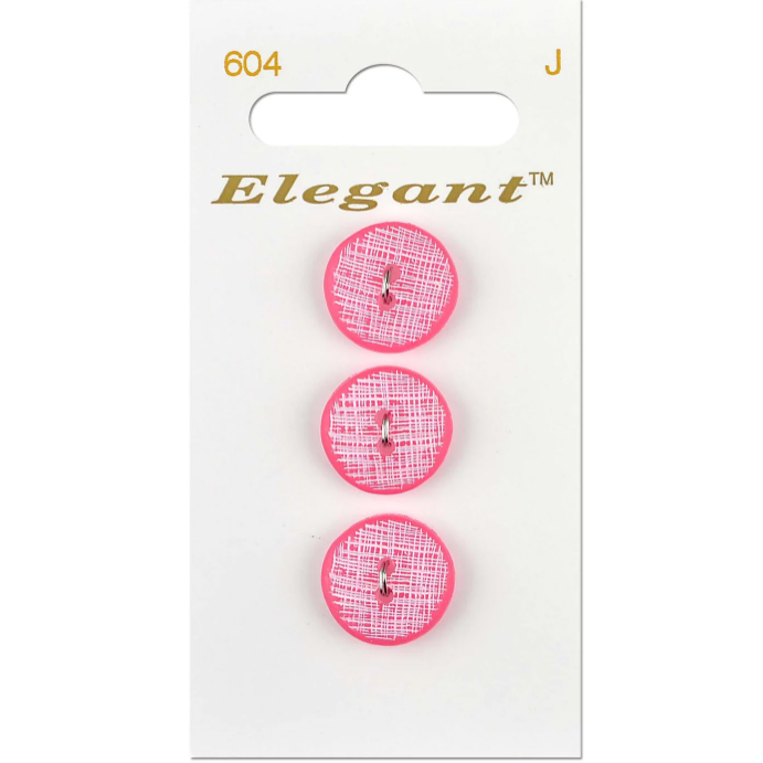 фото Пуговицы ELEGANT BLUMENTHAL LANSING 16 мм цвет розовый Франция (565100604)