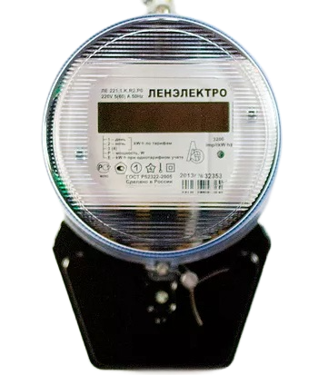 Однофазный многотарифный счетчик электроэнергии ЛЕ 221.1.К.R4.Р1.5–60А